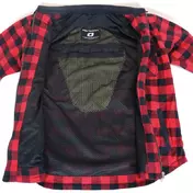 Harisson RANGER Red Black Motorcycle Overshirt