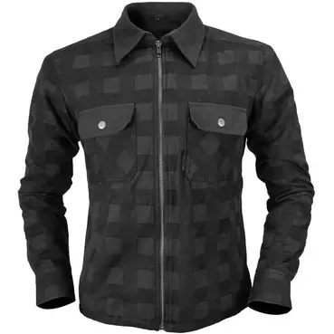 Harisson RANGER LADY Women's Motorcycle Overshirt Black