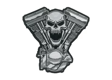 Нашивка Skull Motor