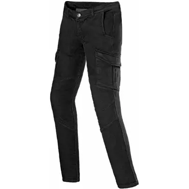 Clover CARGO PRO Black Fabric Motorcycle мотоштаны