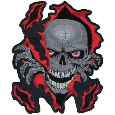 Нашивка Skull Rip