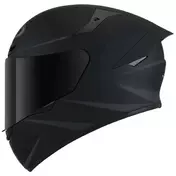 Kyt TT-REVO PLAIN Full Face Motorcycle Мотошлем Matt Black