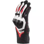 Clover RAPTOR 3 Motorcycle мотоперчатки Black White Red