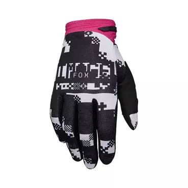 Fox 180 Digi Image мотоперчатки Black Pink