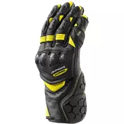 Clover RSC-4 SPORT Motorcycle мотоперчатки Black Yellow