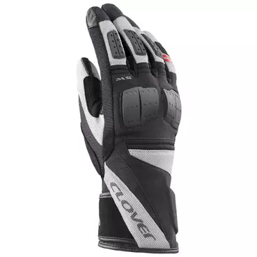 Clover SW-2 WP Waterproof Motorcycle мотоперчатки Black Grey