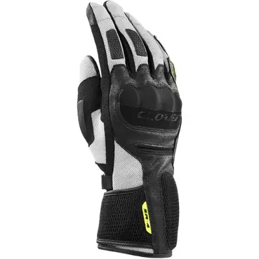 Clover SR-4 LONG Motorcycle мотоперчатки Black Grey