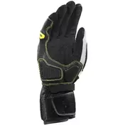 Clover SR-4 LONG Motorcycle мотоперчатки Black Grey