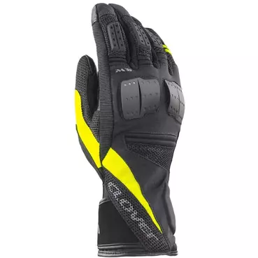 Clover SW-2 WP Waterproof Motorcycle мотоперчатки Black Yellow