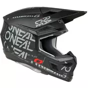 Oneal 3SRS Static Cross Enduro Motorcycle Мотошлем Black Grey