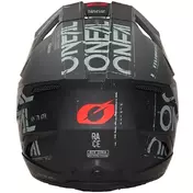 Oneal 3SRS Static Cross Enduro Motorcycle Мотошлем Black Grey