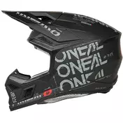 Oneal 3SRS Static Cross Enduro Motorcycle Мотошлем Black Grey