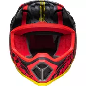 Cross Enduro Motorcycle Мотошлем Bell MX-9 MIPS OFFSET Black Red Matt