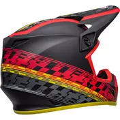 Cross Enduro Motorcycle Мотошлем Bell MX-9 MIPS OFFSET Black Red Matt