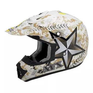 Moto Cross Enduro Мотошлем Afx FX-17 Marpat Camo