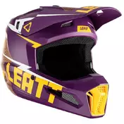 Leatt 3.5 JR V23 Indigo Child Cross Enduro Motorcycle Мотошлем