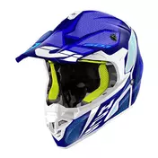 Givi 60.1 INVERT Cross Enduro Motorcycle Мотошлем Blue White