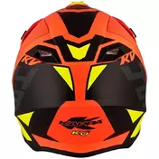 Moto Cross Enduro Мотошлем Kappa KV49 Shock Matt Black Gray