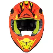 Moto Cross Enduro Мотошлем Kappa KV49 Shock Matt Black Gray