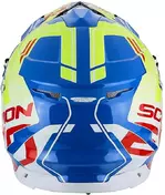 Cross Enduro Scuba Moto Мотошлем Scorpion VX-15 EVO Air Argo Blue Yellow Neon