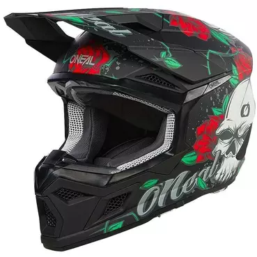 Oneal 3SRS MELANCIA Cross Enduro Motorcycle Мотошлем Black/Multi