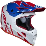 Moto Cross Enduro Мотошлем Origin Hero Thunder Blue White Red Matt