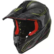Givi 60.1 EFFECT Cross Enduro Motorcycle Мотошлем Matt Black Yellow Red