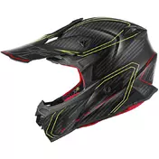 Givi 60.1 EFFECT Cross Enduro Motorcycle Мотошлем Matt Black Yellow Red