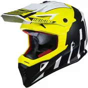 Moto Cross Enduro Мотошлем Origin Hero Thunder Yellow Fluo Black White Matt