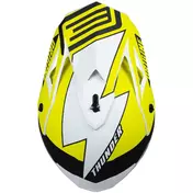 Moto Cross Enduro Мотошлем Origin Hero Thunder Yellow Fluo Black White Matt