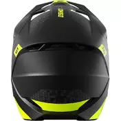 Motocross Enduro Мотошлем Shot FURIOUS DRAW Yellow Black Matt