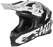 Cross Enduro Motorcycle Мотошлем in Fiber Shot LITE RUSH Black