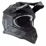 Enduro motorcycle Мотошлем Oneal 2SRS Мотошлем SLICK V.23 Black gray