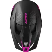 Motocross Enduro Мотошлем Shot FURIOUS DRAW Pink Black Matt