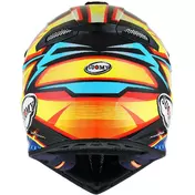 Cross Enduro Motorcycle Мотошлем Suomy X-WING DUEL Light Blue Red