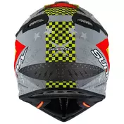 Suomy X-WING JETFIGHTER Matt Red Motorcycle Cross Enduro Мотошлем
