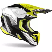 Cross Enduro Motorcycle Мотошлем Airoh TWIST 2.0 SHAKEN Glossy Yellow