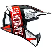 Suomy X-WING AMPED Cross Enduro Motorcycle Мотошлем Black Red