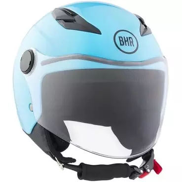 BHR 838 CHILDREN Jet Motorcycle Мотошлем Kids Light Blue