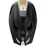 Motocross Enduro Мотошлем Shot FURIOUS LEAGUE Gold Black Gloss