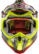 Cross Enduro Moto Мотошлем LS2 MX 470 Yellow Bomber Red Subwoofer