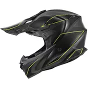 Kappa KV49 EVO CHASER Cross Motorcycle Мотошлем Black Gray Yellow