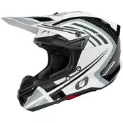 Oneal 5SRS Polyacrylite Spyke Enduro cross motorcycle Мотошлем White Black
