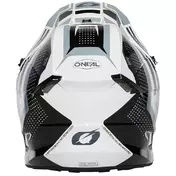 Oneal 5SRS Polyacrylite Spyke Enduro cross motorcycle Мотошлем White Black
