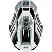 Oneal 5SRS Polyacrylite Spyke Enduro cross motorcycle Мотошлем White Black