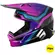 Moto Cross Enduro Мотошлем Shot RACE SKY PURPLE Chrome