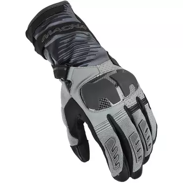 Macna Tempo 2.0 Motorcycle мотоперчатки Grey Black