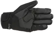 Alpinestars S MAX Drystar Leather and Fabric Motorcycle мотоперчатки Drystar Black Red Fluo