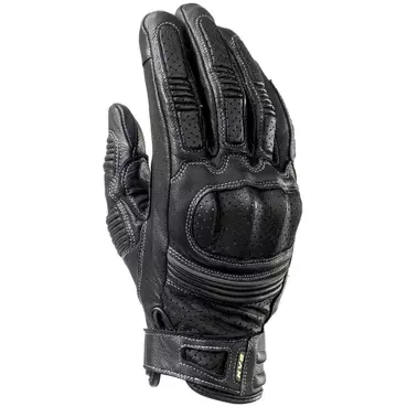 Clover KVS Leather Motorcycle мотоперчатки Black