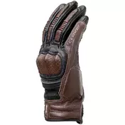 Clover KVS Leather Motorcycle мотоперчатки Black Brown